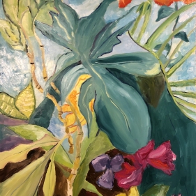 Painting for sale online - Window to the Jungle