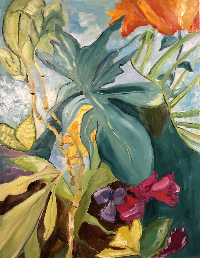 Painting for sale online - Window to the Jungle