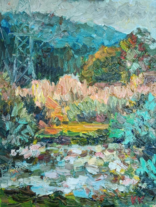 Painting for sale online - Arkhyz