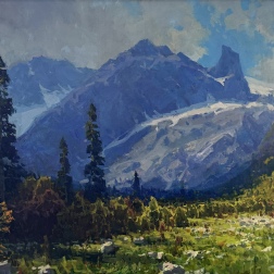 Painting for sale online - Teberda