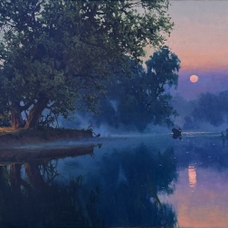Painting for sale online - Morning fog