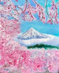 Painting for sale online - Spring in Japan