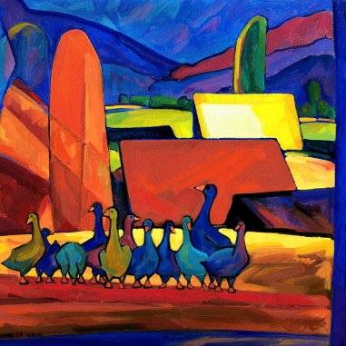 Painting for sale online - Ringing summer