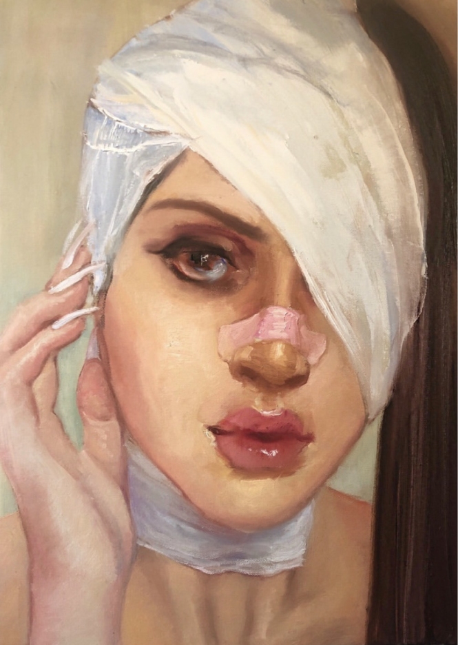 Painting for sale online - Scary beautiful