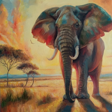 Painting for sale online - Heat