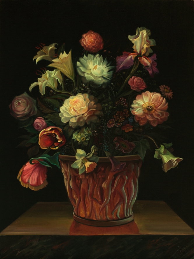 Painting for sale online - Flowers in a vase