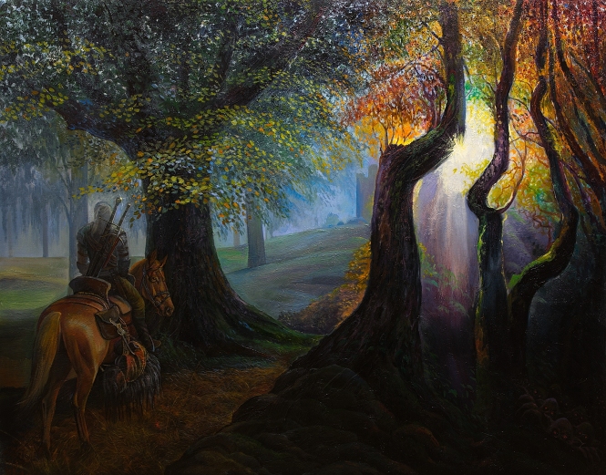 Painting for sale online - Geralt of Rivia, the Witcher
