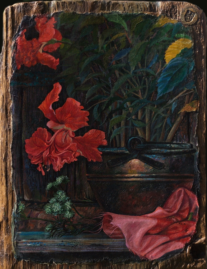 Painting for sale online - Hibiscus