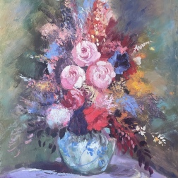 Painting for sale online - Bright bouquet