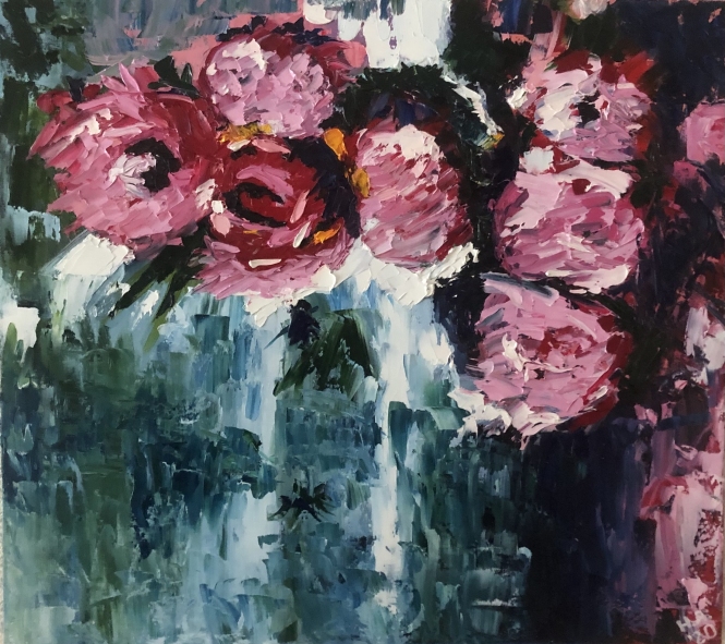 Painting for sale online - Peonies