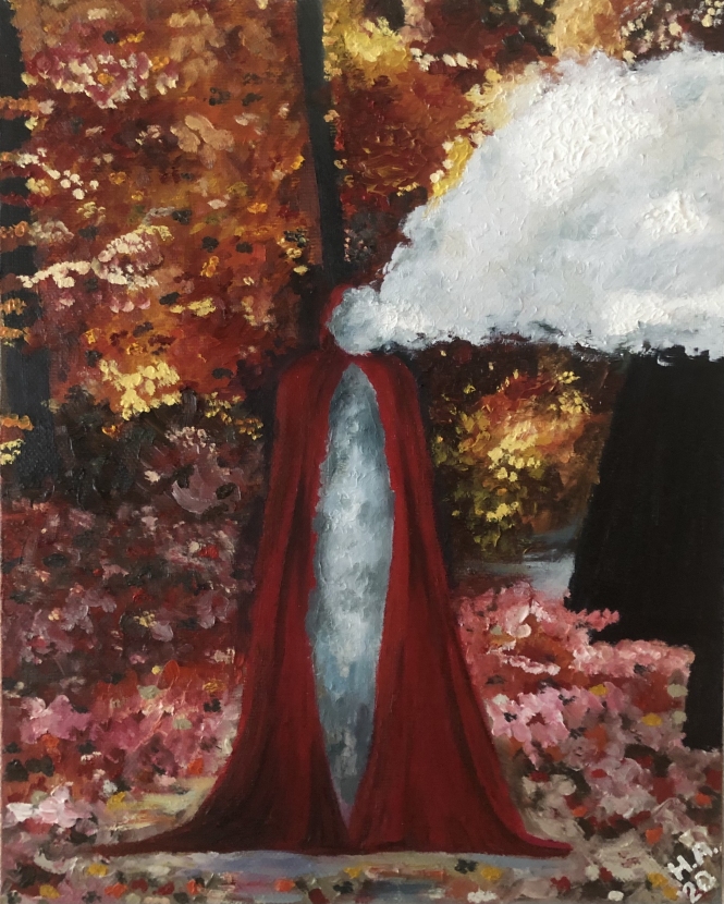 Painting for sale online - The man in the red robe