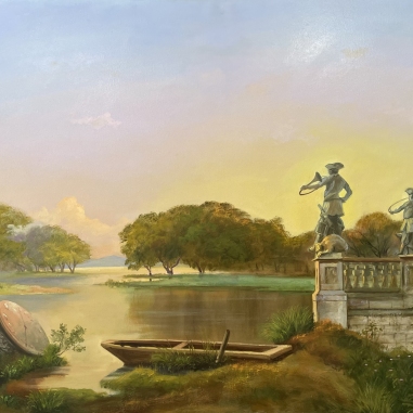 Painting for sale online - Italian morning 