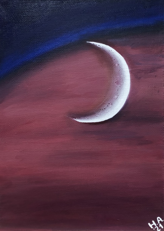 Painting for sale online - Moon