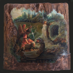 Painting for sale online - Archangel Michael and the dragon