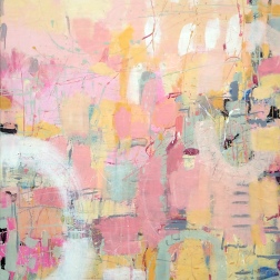 Painting for sale online - Peaches in champagne
