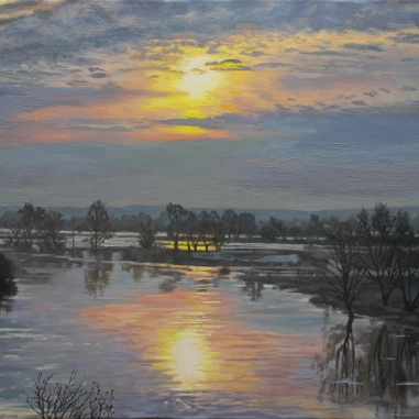 Painting for sale online - Flood