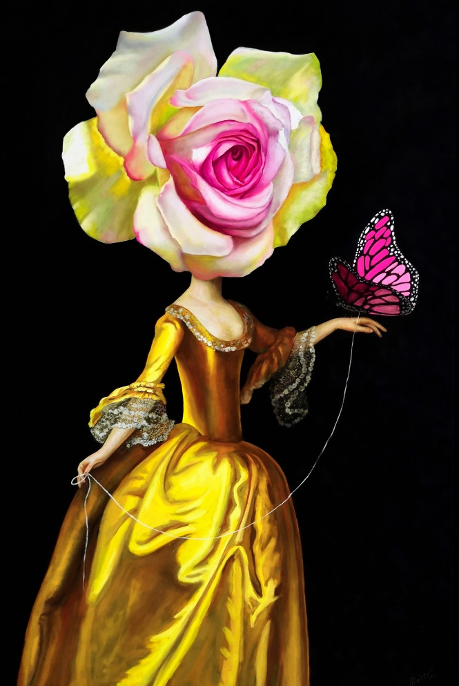 Painting for sale online - Rosalin
