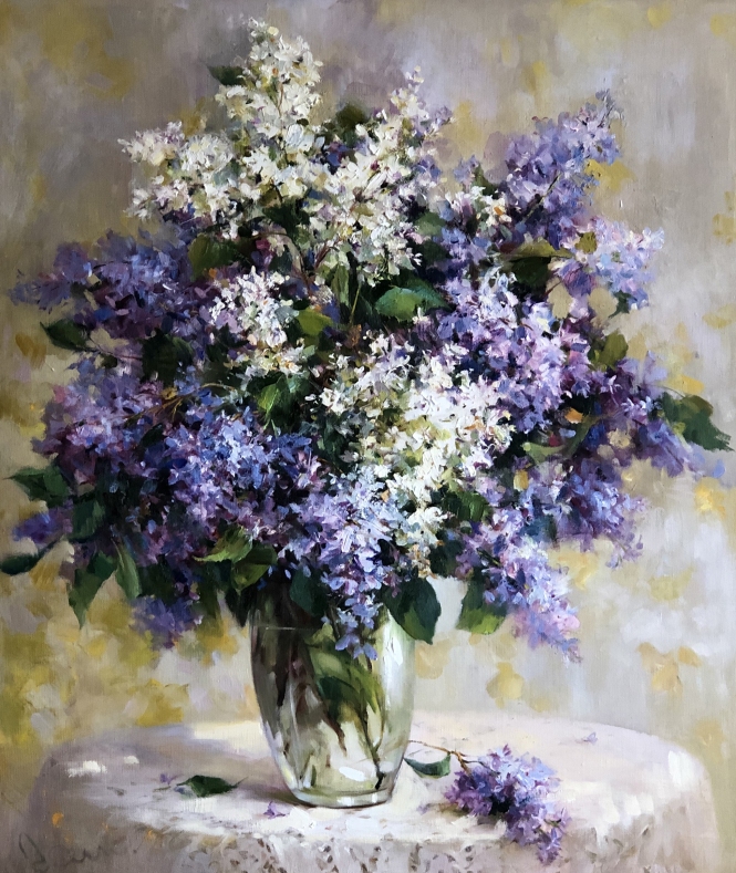 Painting for sale online - Lilac