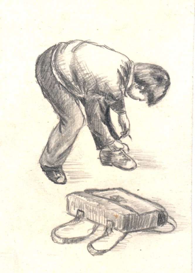 Painting for sale online - The Training Drawing 3