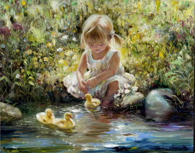 Painting for sale online - Summer day