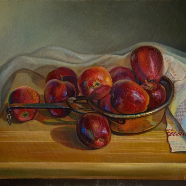 Painting for sale online - Red apples