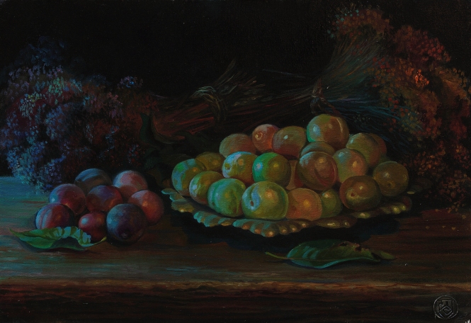 Painting for sale online - Plums