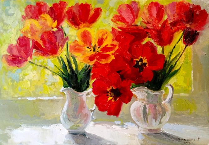 Painting for sale online - Bouquet of spring