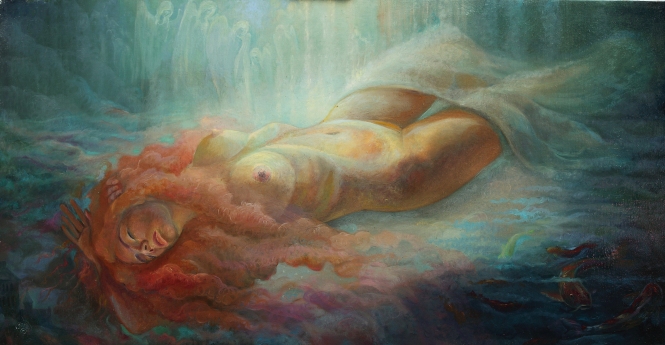 Painting for sale online - Witch dreams