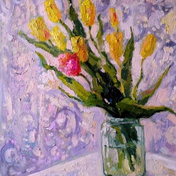 Painting for sale online - Spring openwork
