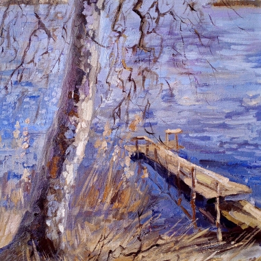 Painting for sale online - Bridge