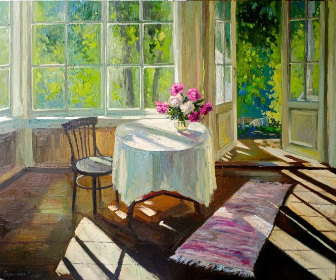 Painting for sale online - Summer morning
