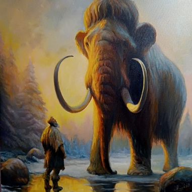 Painting for sale online - Mammoth