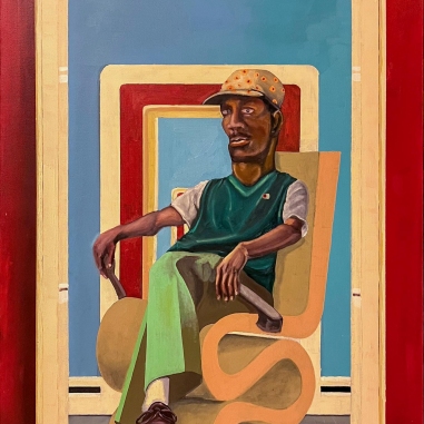 Painting for sale online - Jerome On The Wiggle Side Chair