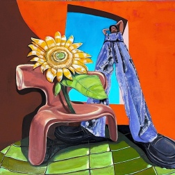 Painting for sale online - Busy Place