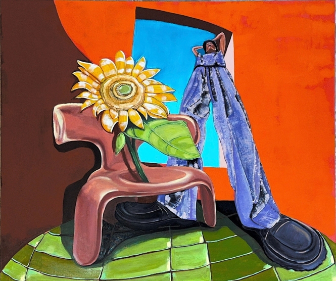 Painting for sale online - Busy Place