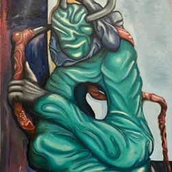 Painting for sale online - The Death Of  The Tiffany Titan