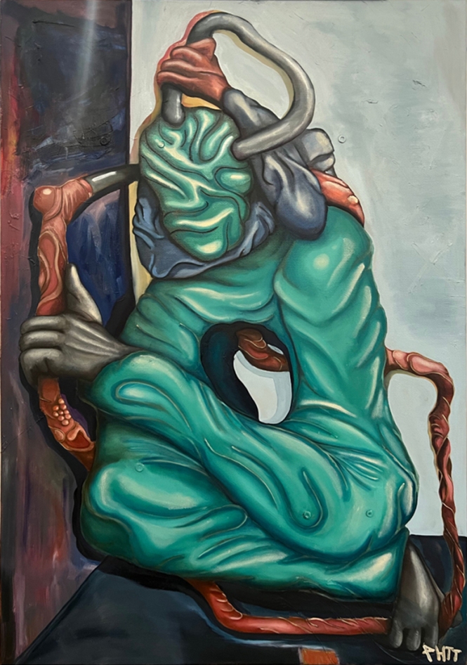 Painting for sale online - The Death Of  The Tiffany Titan