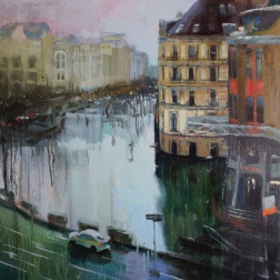 Painting for sale online - Lubyanka