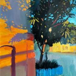 Painting for sale online - Streets of Tbilisi