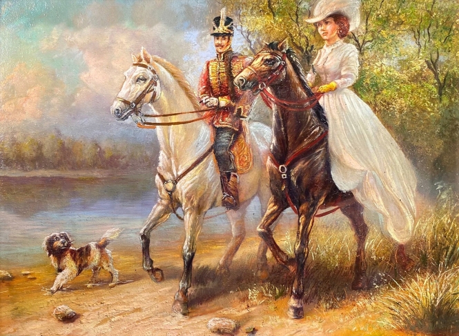 Painting for sale online - Walk