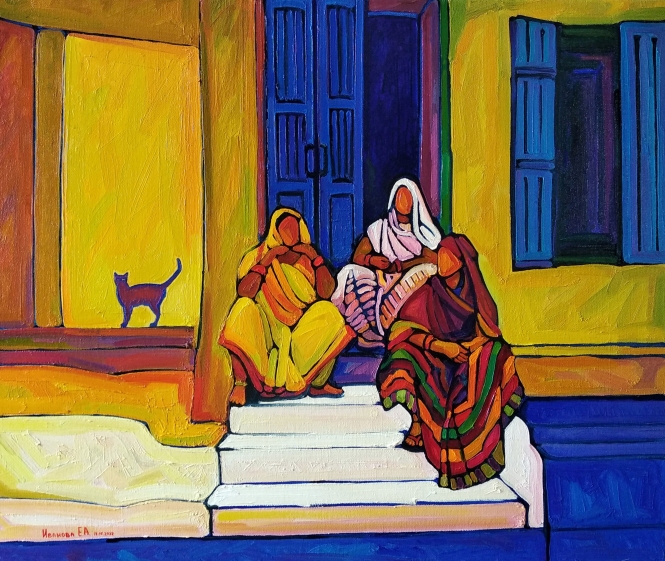 Painting for sale online - Women of the East