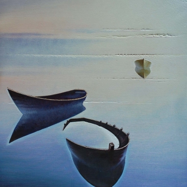 Painting for sale online - Three boats