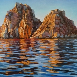 Painting for sale online - Olkhon Island on Lake Baikal