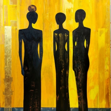 Painting for sale online - BASTET