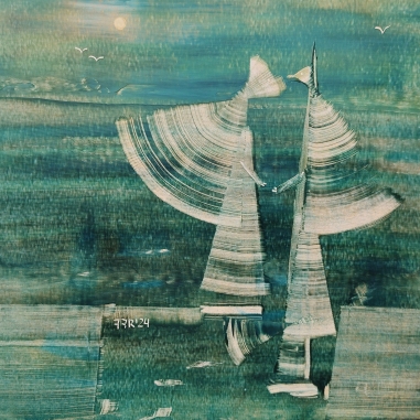 Painting for sale online - Meeting