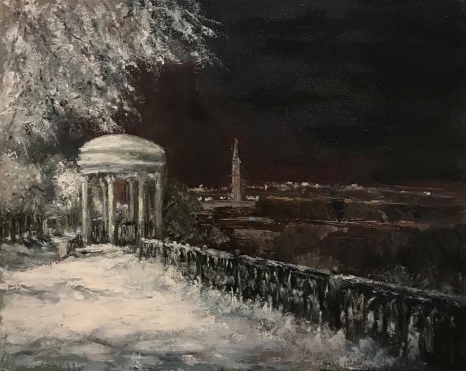 Painting for sale online - WINTER VOLGOGRAD