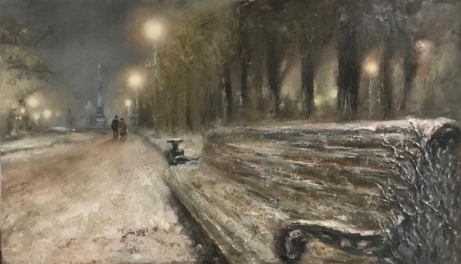 Painting for sale online - A ROMANTIC WALK THROUGH THE YEARS