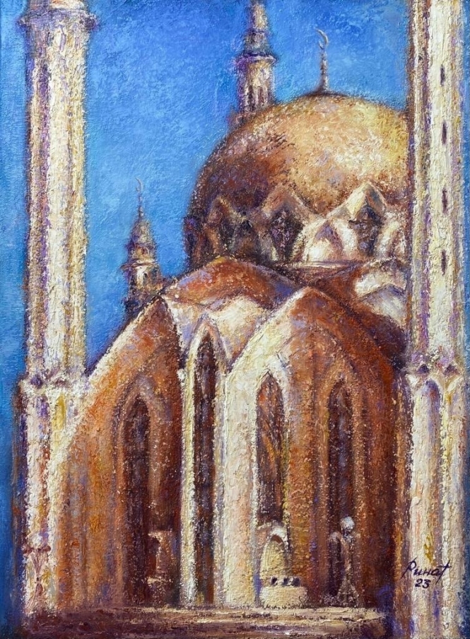 Painting for sale online - KUL-SHARIF MOSQUE