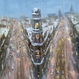 Painting for sale online - FIVE CORNERS OF SAINT PETERSBURG