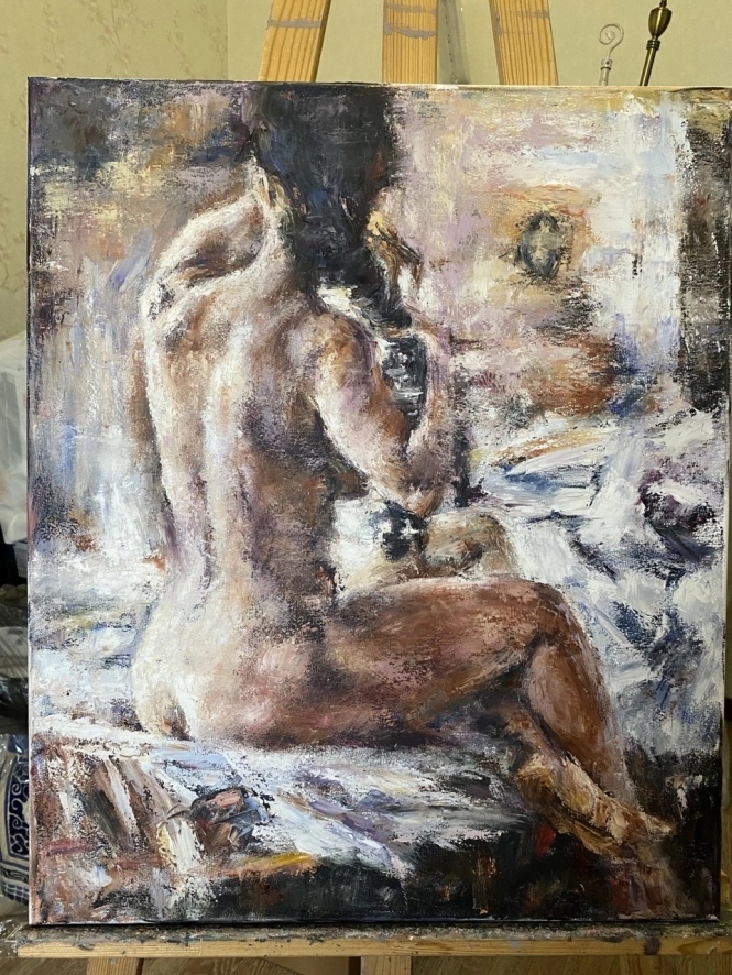 Painting for sale online - COPY OF NIKOLAI FESHIN'S PAINTING 